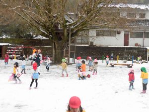 1月　雪遊び