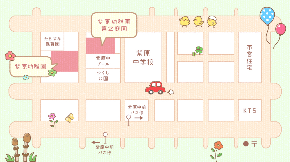 紫原幼稚園マップ